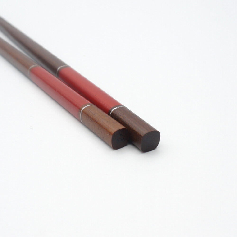 Hyozaemon Square-Tip Chopsticks Genji Blue 23.5cm