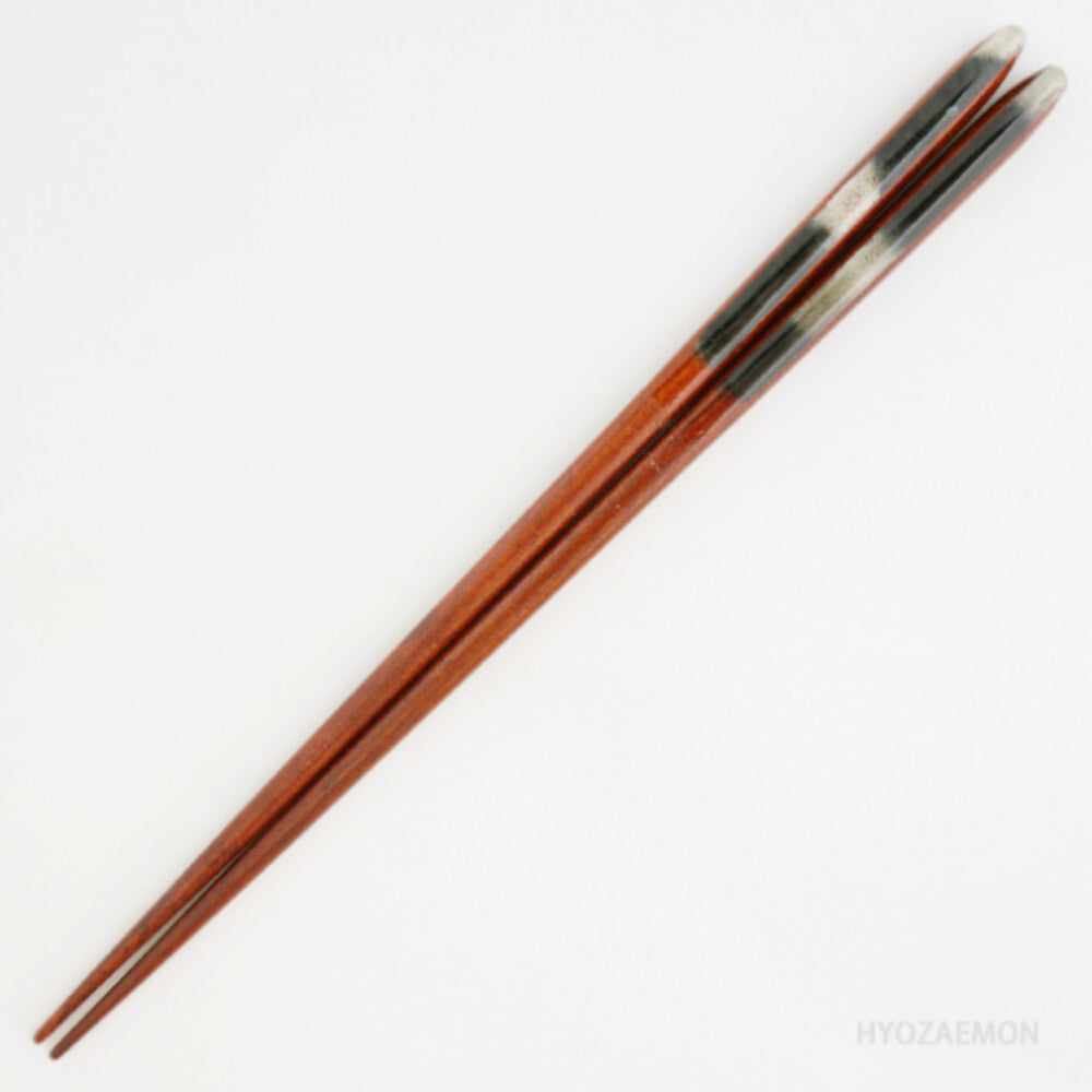 Hyozaemon Natsukaze Square-Tip Chopsticks Blue Large 23.5cm