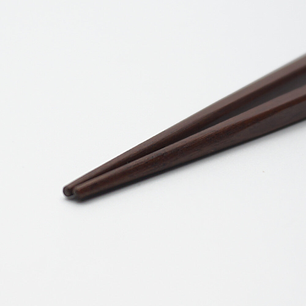Hyozaemon Ippan Urushi Lacquer Chopsticks Black Ebony 23.5cm
