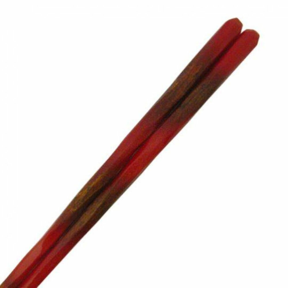 Hyozaemon Kezuri Chopsticks Beni Bokashi Black 23.5cm