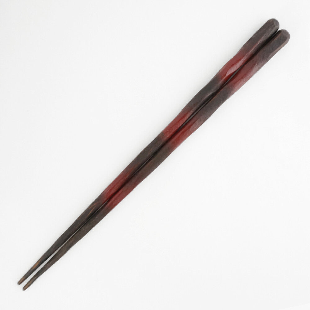 Hyozaemon Kiraku Yuyu Lightweight Chopsticks Black Large 23.5cm