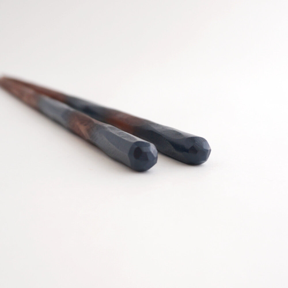 Hyozaemon Kiraku Yoyo Lightweight Chopsticks Navy Large 23.5cm