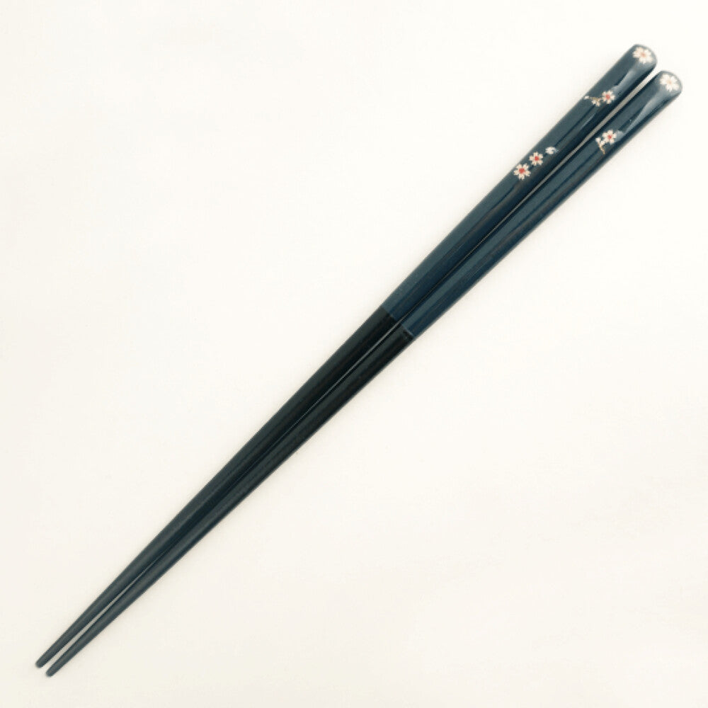Hyozaemon Hajimari no Yokan Dyed Chopsticks for Girls Dark Red Medium 21.5cm