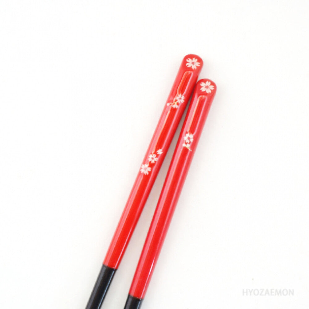 Hyozaemon Hajimari no Yokan Chopsticks for Girls Black Large 23.5cm