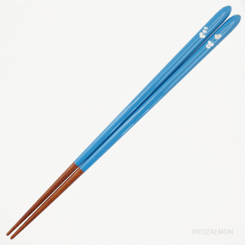 Hyozaemon Mahou no Kotoba Chopsticks for Girls Blue Large 23.5cm