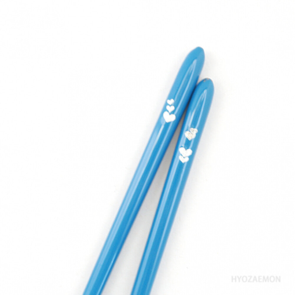 Hyozaemon Mahou no Kotoba Chopsticks for Girls Blue Large 23.5cm