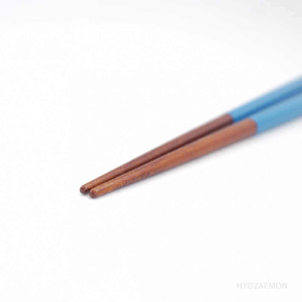 Hyozaemon Mahou no Kotoba Chopsticks for Girls Blue Large 23.5cm