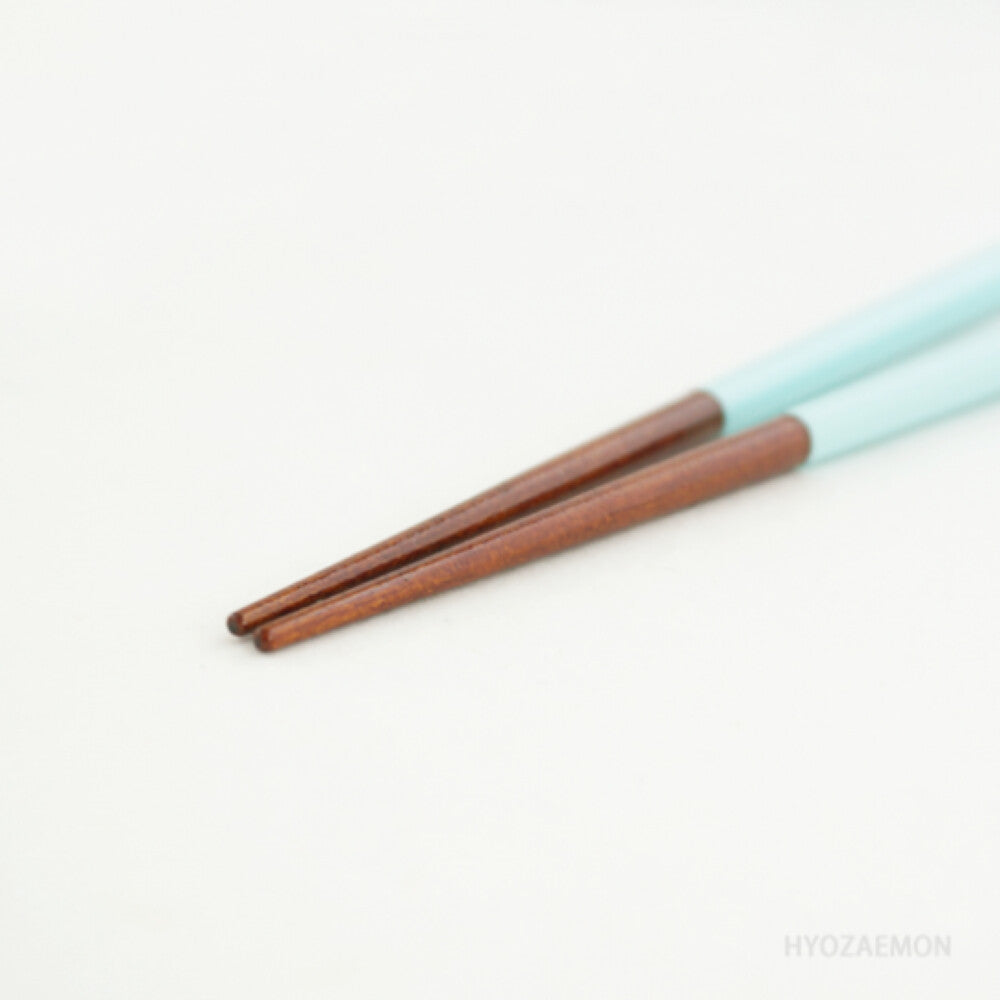 Hyozaemon Mahou no Kotoba Chopsticks for Girls Light Blue Small 18cm