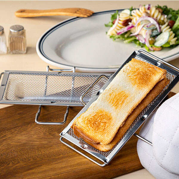 Takagi Stainless Steel Hot Sandwich Maker for Toaster Oven and Grill