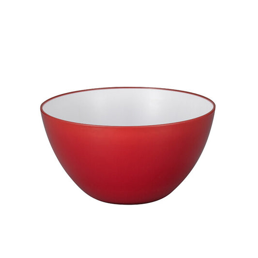 CB Japan Atomico Heat-Resistant Microwave Bowl 20cm Tomato Red