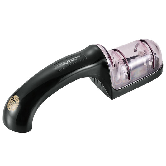 Shimomura Pro Grade Double Knife Sharpener Diamond and Ceramic PG-608