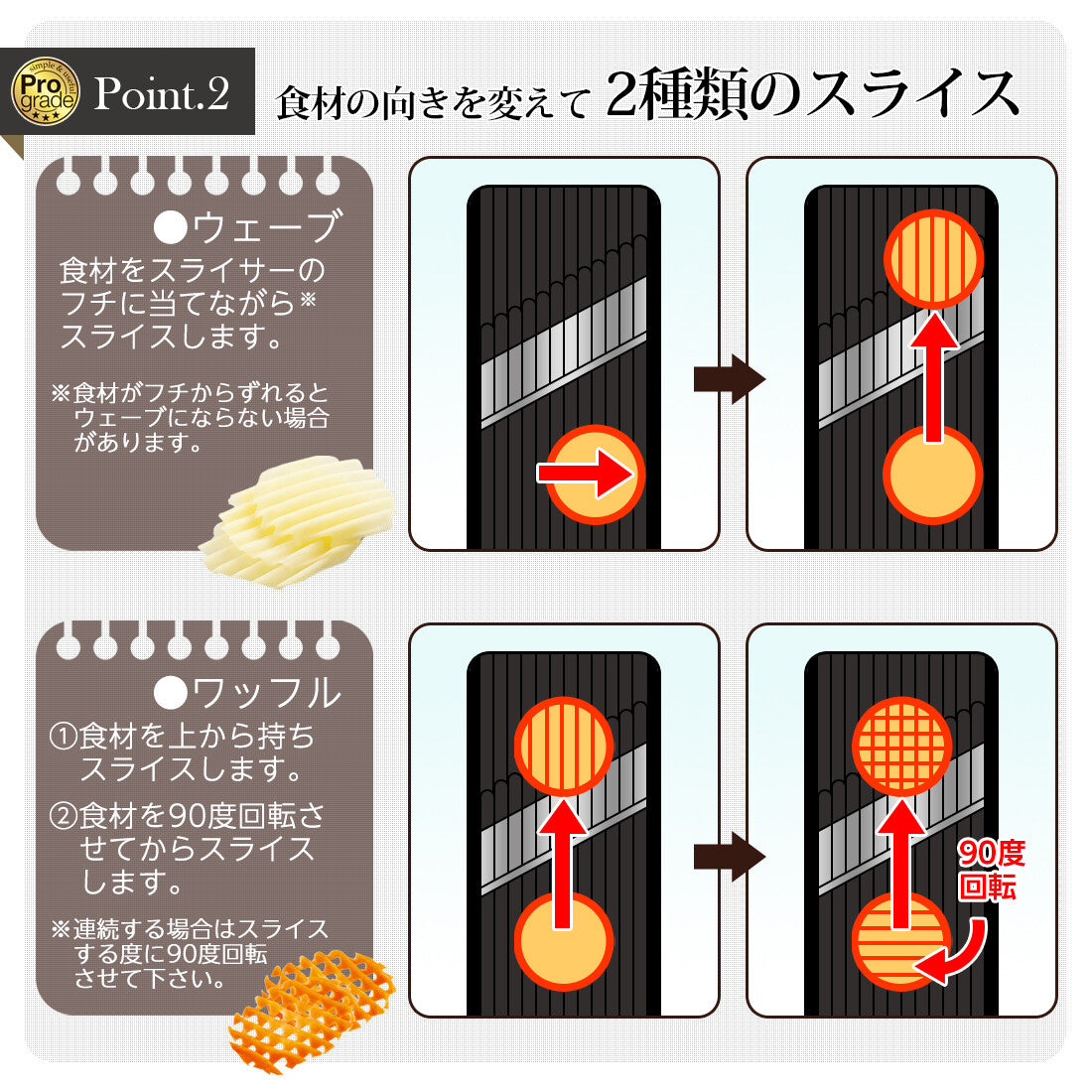 Shimomura Pro Grade Wave and Waffle Slicer PG-617