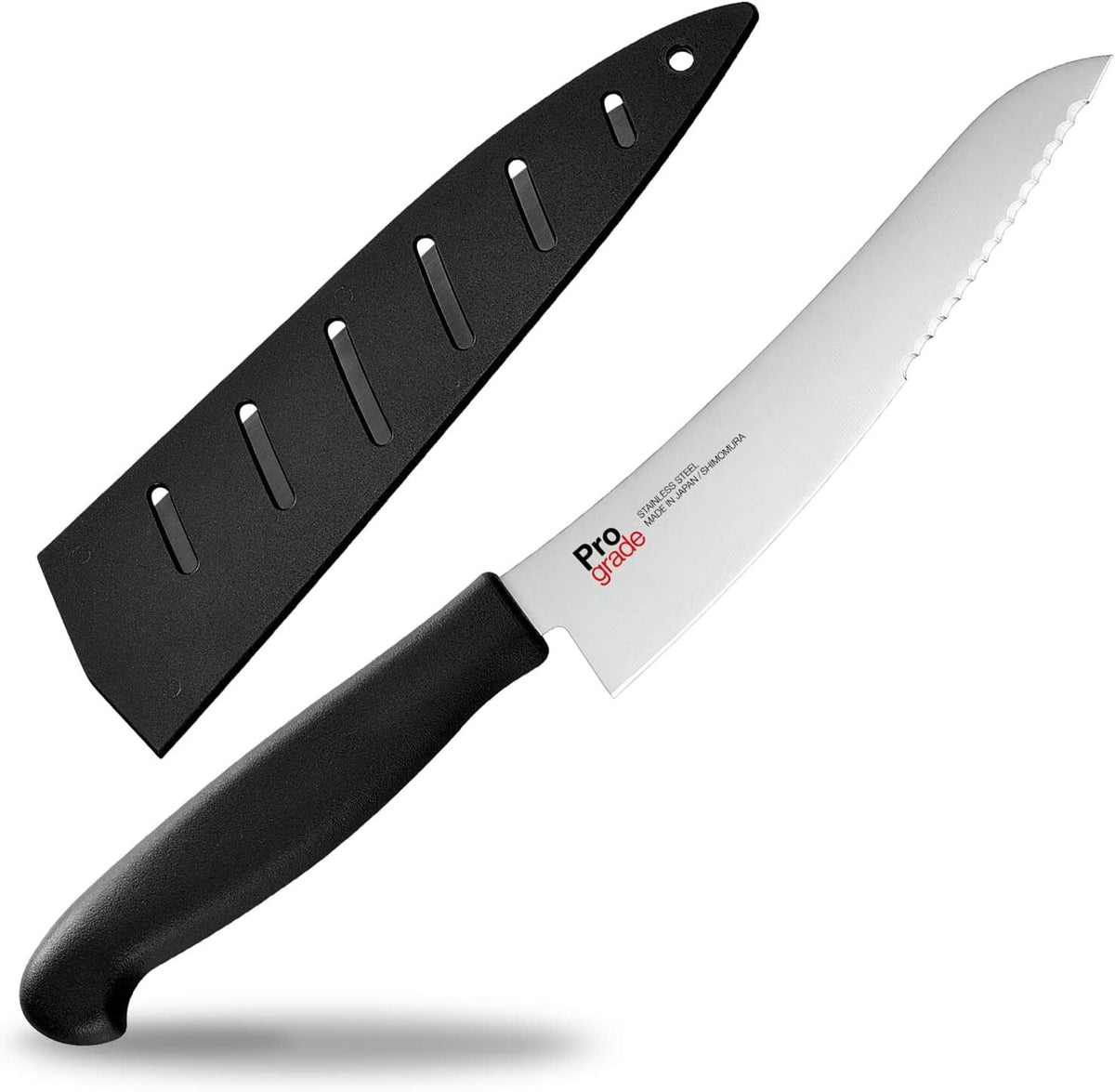 Shimomura Pro Grade Hot Sandwich Bread Knife with Sheath PG-106