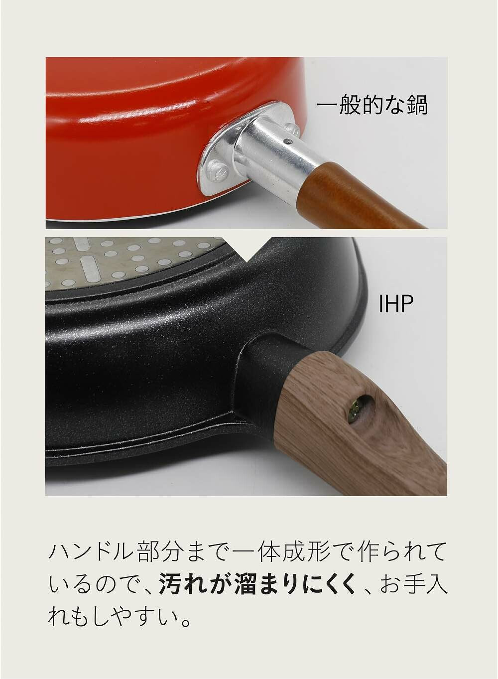 CB Japan IH-Compatible Mini Frying Pan MC 18cm