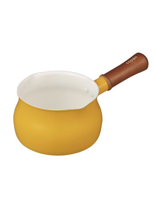 CB Japan Copan Multipurpose Milk Pan 13cm Mustard