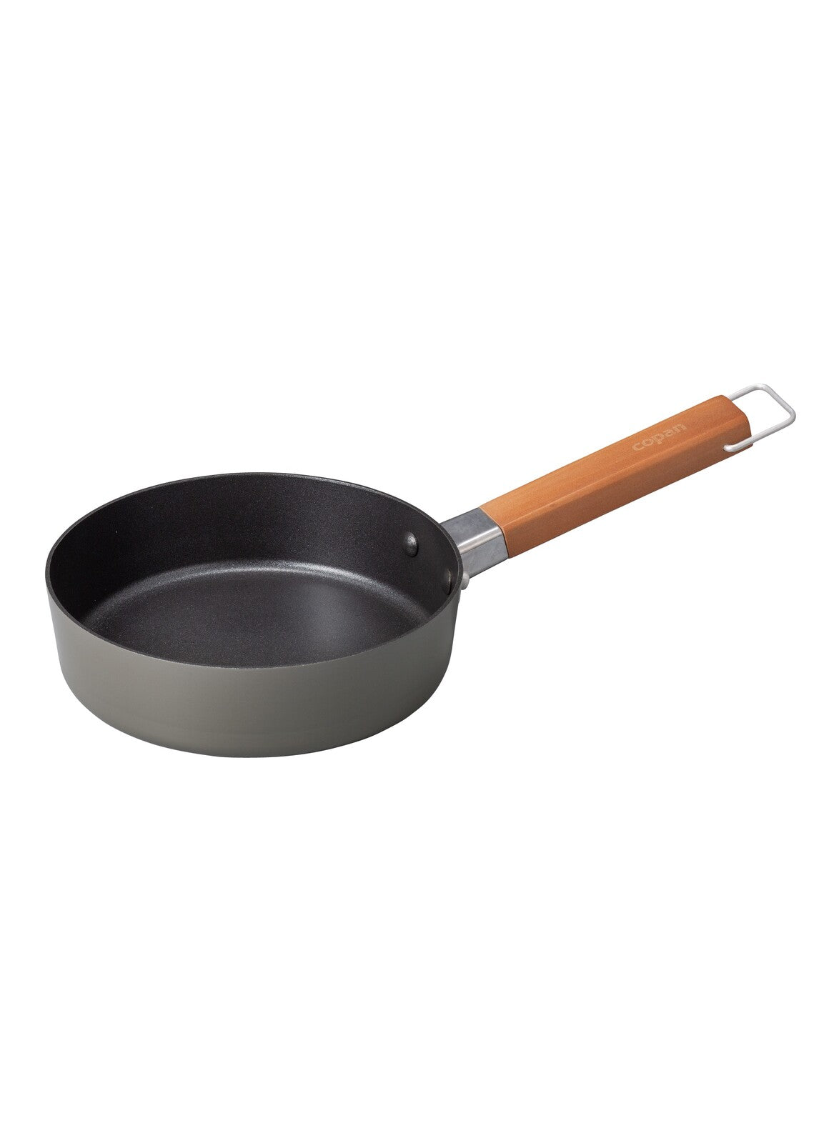 CB Japan IH-Compatible Mini Frying Pan 16cm Ash Gray