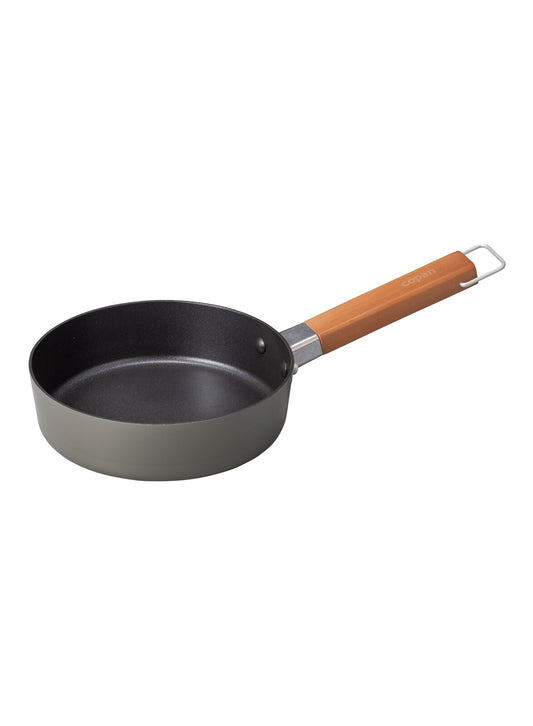CB Japan IH-Compatible Mini Frying Pan 16cm Ash Gray