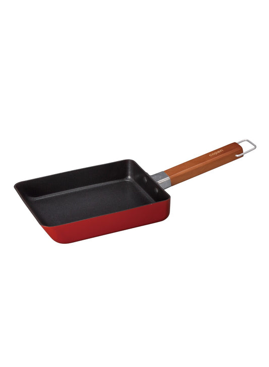 CB Japan IH-Compatible Mini Tamagoyaki Pan Tomato