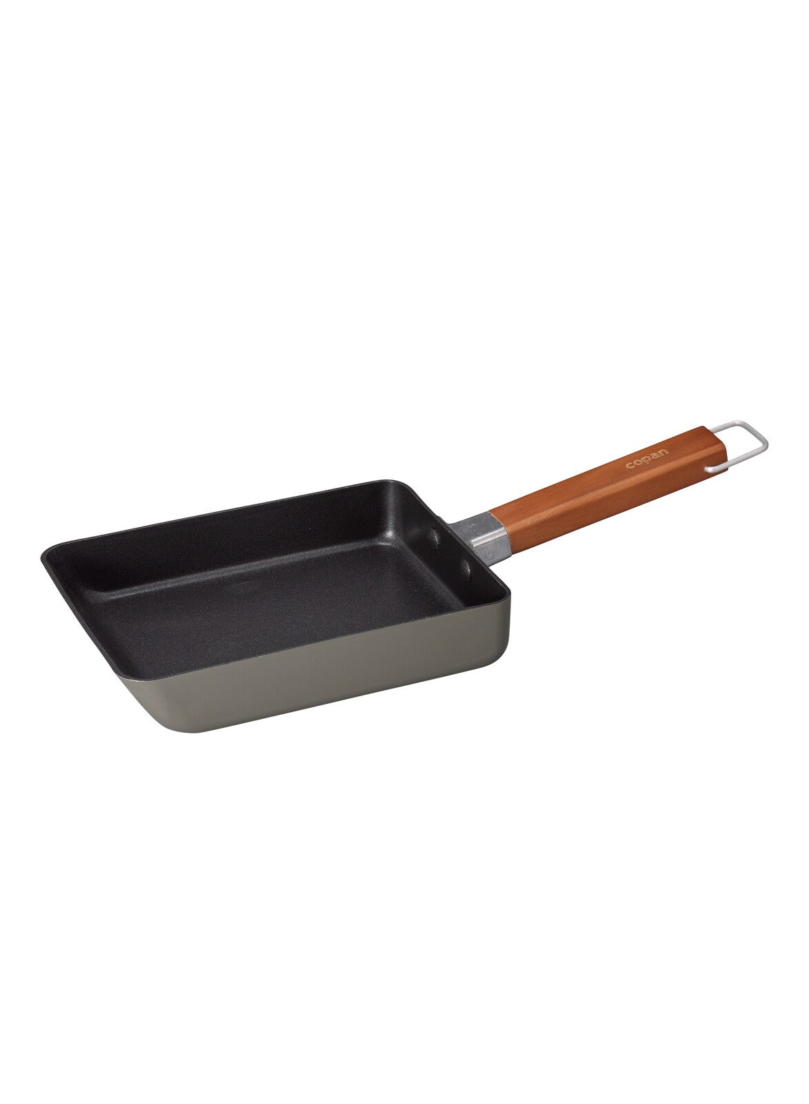 CB Japan IH-Compatible Mini Tamagoyaki Pan Ash Gray
