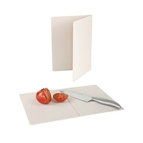 CB Japan Foldable Cutting Board Stand-to-Dry Beige