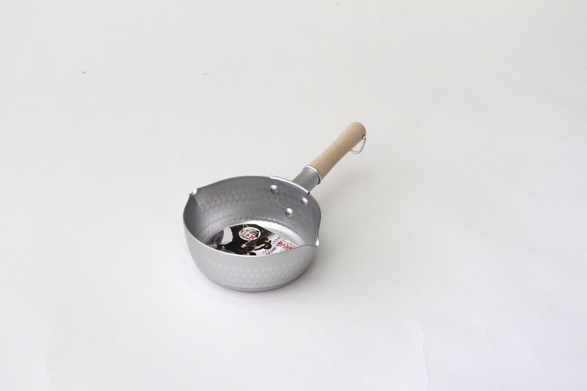 Taniguchi Metal Aluminum Yukihira Pot 14cm for Gas Stovetops