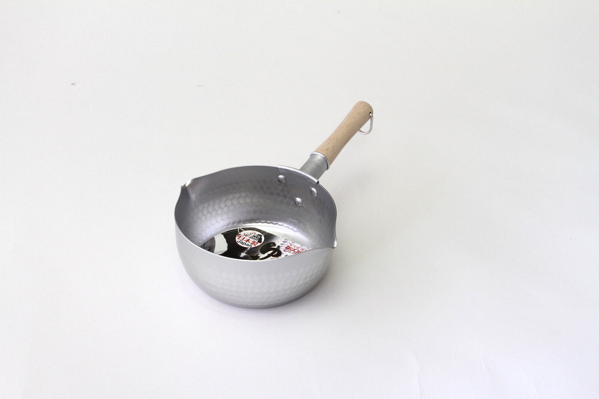 Taniguchi Metal Aluminum Yukihira Pot 16cm for Gas Stovetops