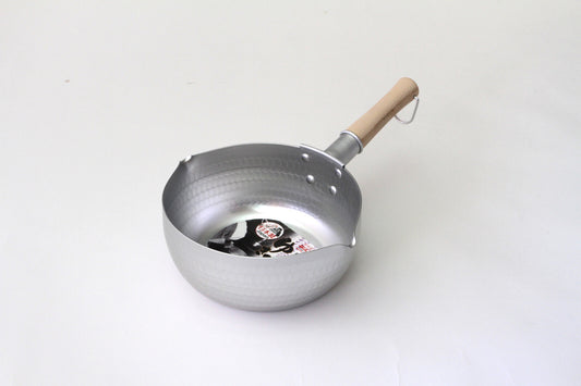 Taniguchi Metal Silver Wave Yukihira Pot 20cm