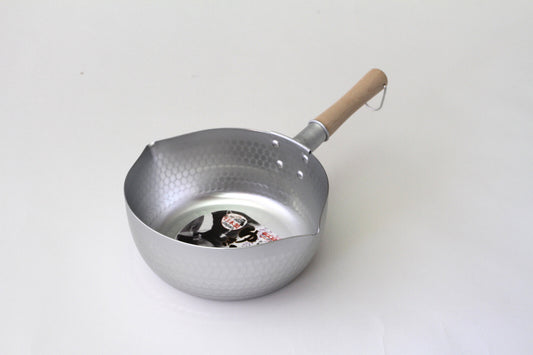 Taniguchi Metal Silver Wave Yukihira Pot 22cm