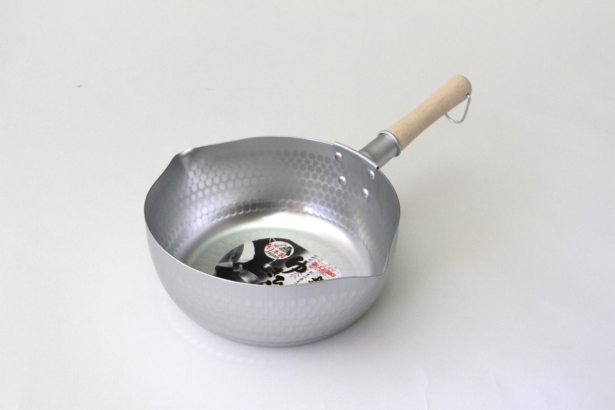 Taniguchi Metal Silver Wave Yukihira Pot 24cm