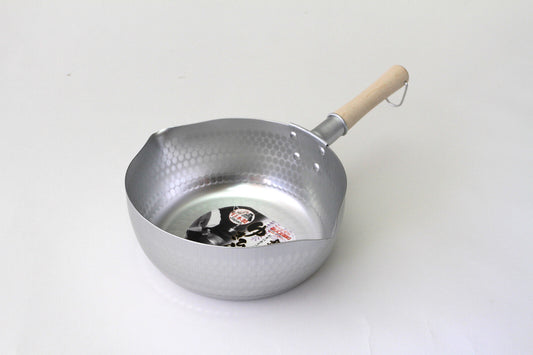 Taniguchi Metal Silver Wave Yukihira Pot 24cm