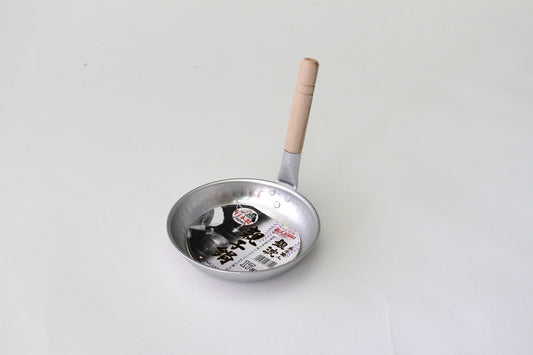 Taniguchi Metal Silver Wave Parent-Child Pot 17cm