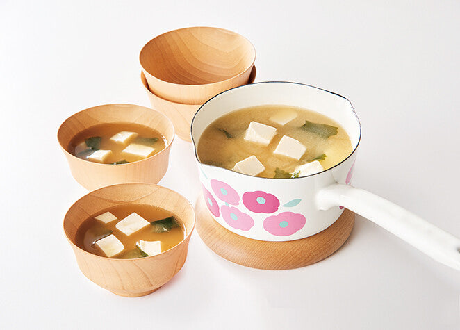 Plune IH-Compatible Enamel Milk Pan, 15cm