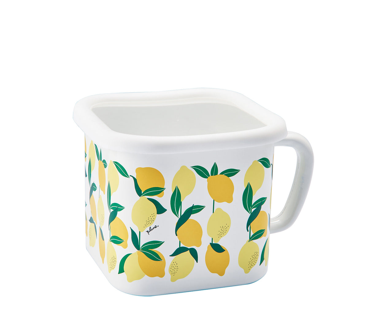 Plune Enamel Multi-Use Square Pot Lemon YJ-825