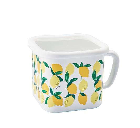 Plune Enamel Multi-Use Square Pot Lemon YJ-825