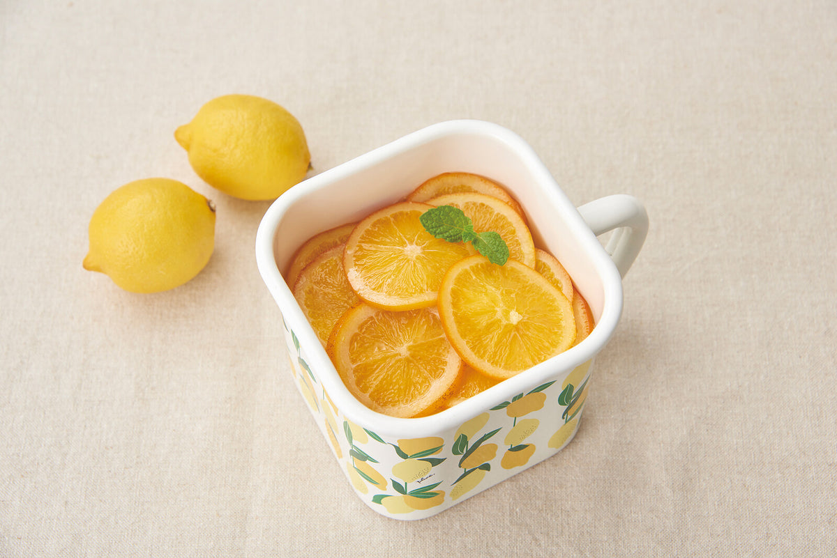 Plune Enamel Multi Square Pot