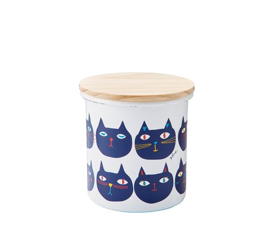 Plune Enamel Canister Mimi Kokomomo PCA-312