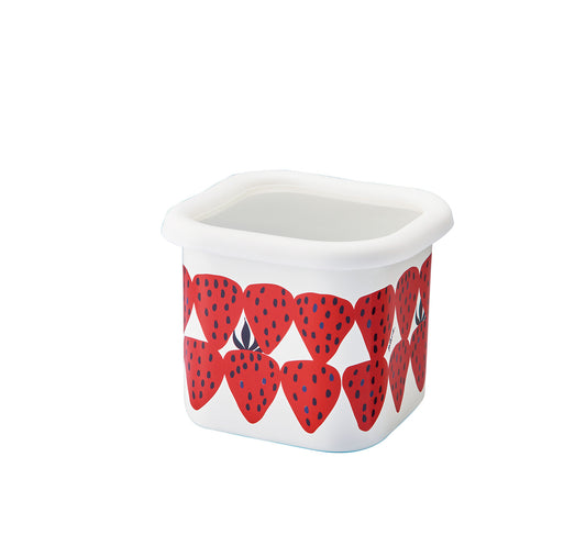 Plune Enamel Cube Stocker S Akaichigo PCS-301