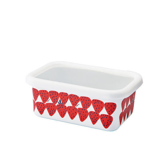 Plune Enamel Rectangle Stocker M Akaichigo PRS-501
