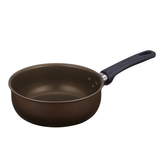 Thermos Durable Series Stir-Fry Pan 20cm Dark Brown KFL-020D