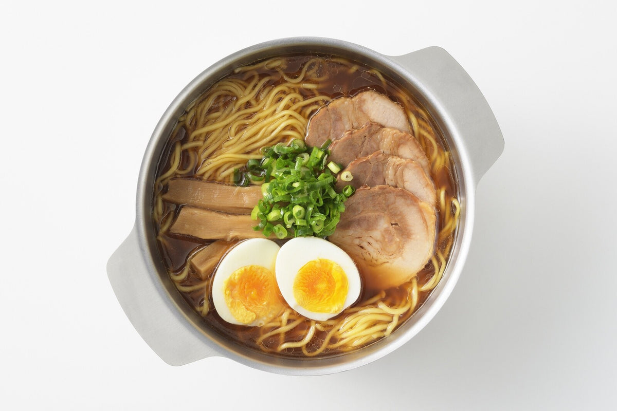 Yoshikawa Oishii Saisai Tabletop Hot Pot with Markings 18cm SJ-3627