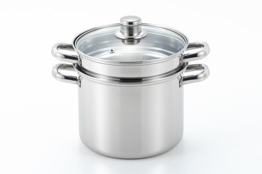 Yoshikawa Tuscany Pasta Pot with Glass Lid SJ3620