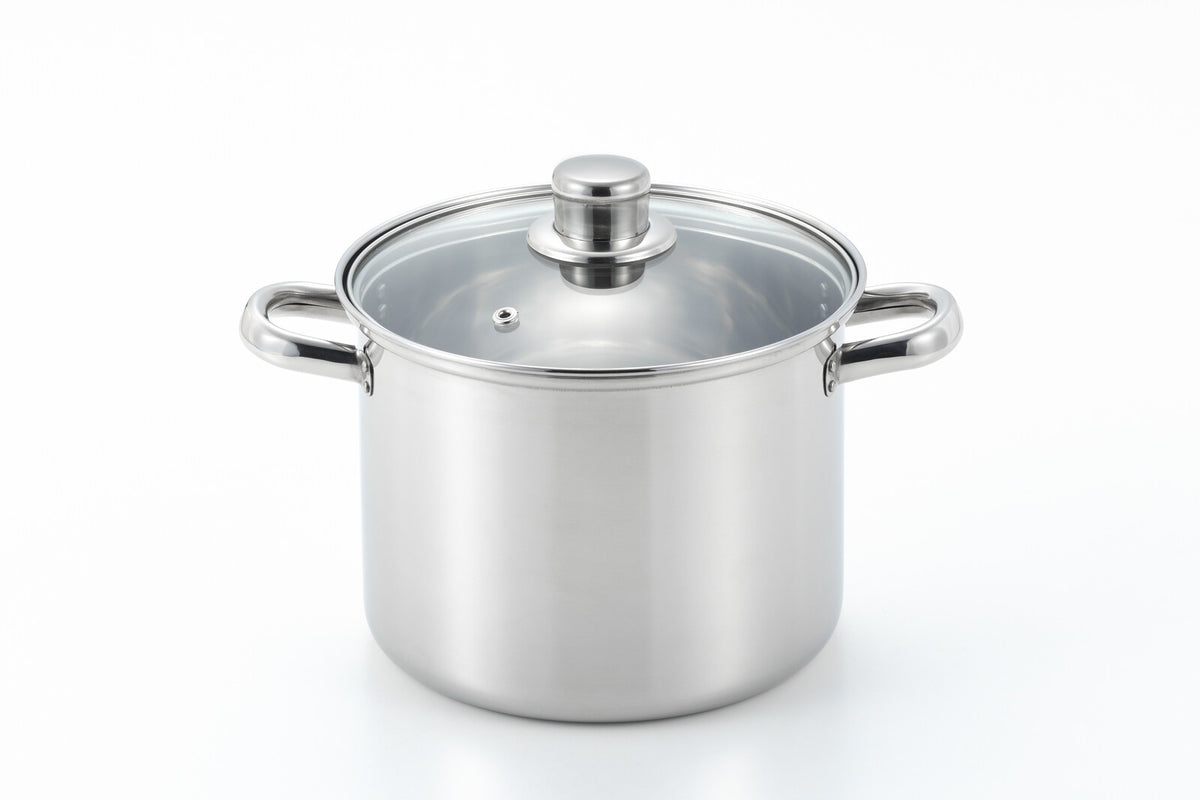 Yoshikawa Tuscany Pasta Pot with Glass Lid SJ3620