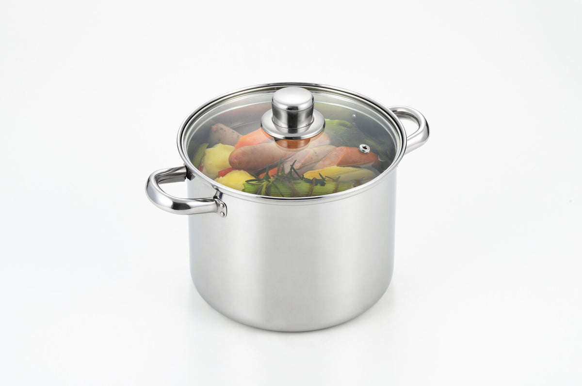 Yoshikawa Tuscany Pasta Pot with Glass Lid SJ3620