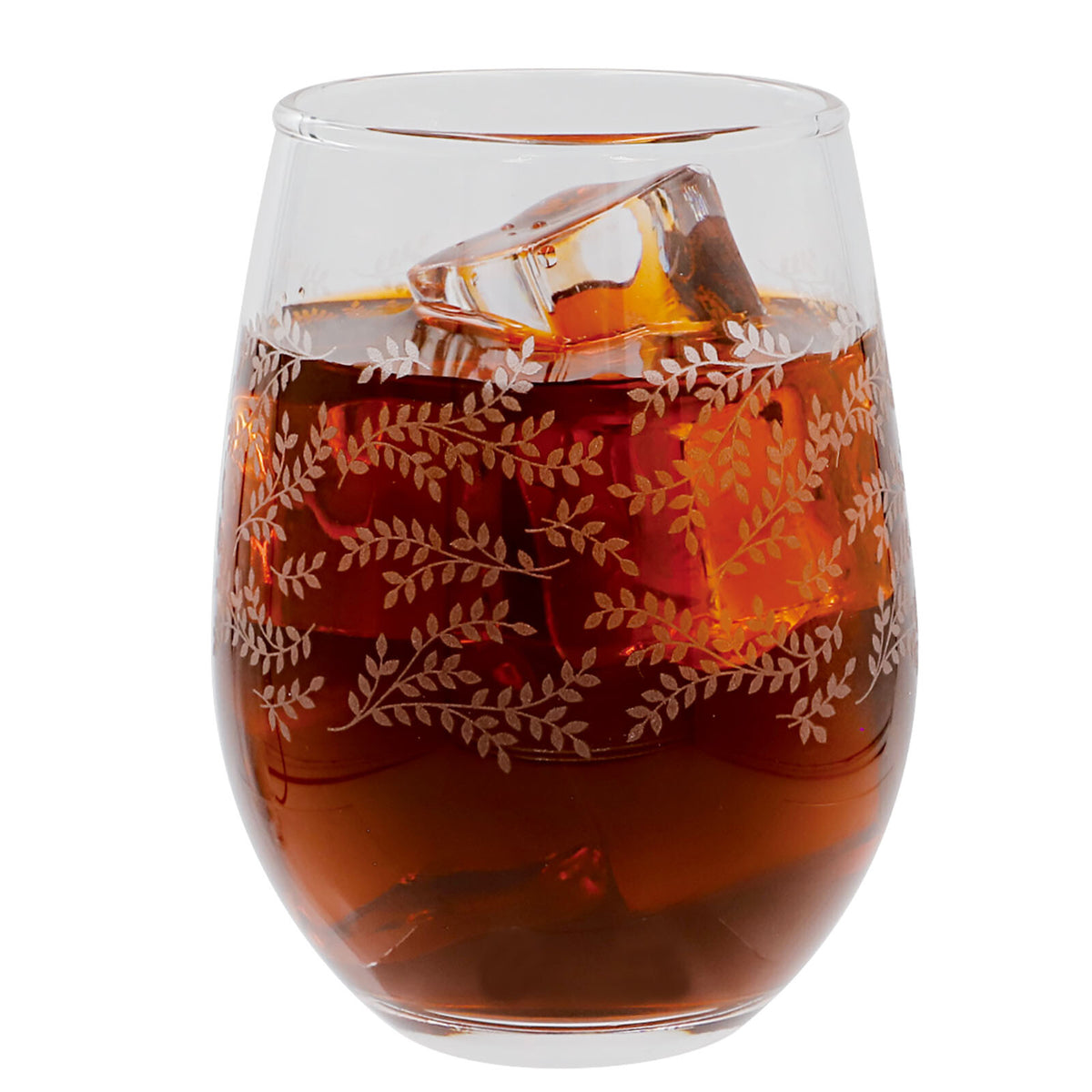 Toyo-Sasaki Glass Leaf Line Tumbler Set