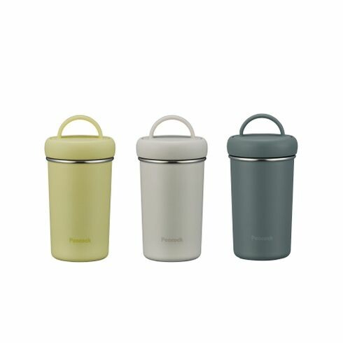 Peacock Vacuum Insulated Tumbler Bottle 300ml White AEB-30W