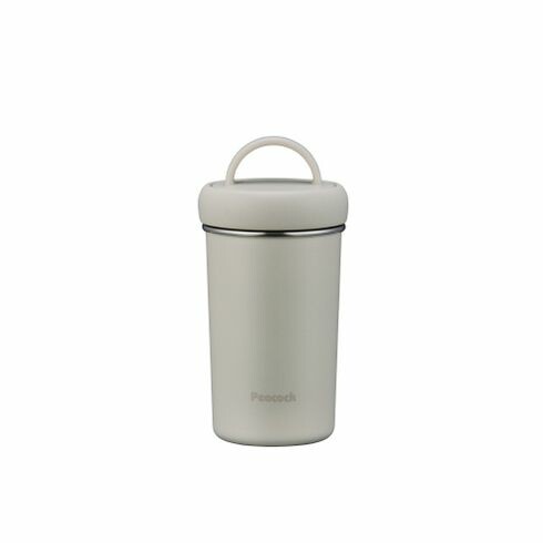 Peacock Vacuum Insulated Tumbler Bottle 300ml White AEB-30W