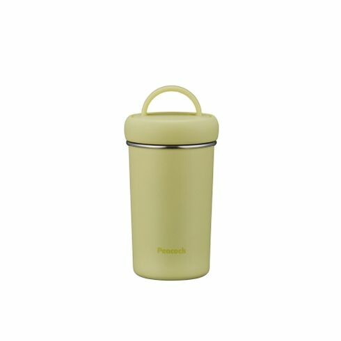 Peacock Vacuum Insulated Tumbler Bottle 300ml Chiffon Yellow AEB-30Y