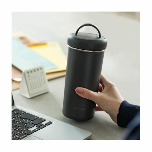 Peacock Vacuum Insulated Tumbler Bottle 400ml White AEB-40W