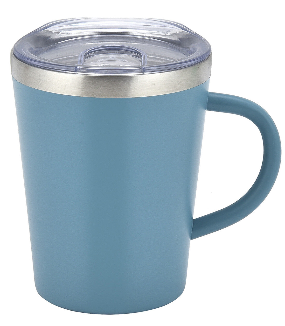 Living Smoo Vacuum Insulated Stainless Mug with Lid 350ml Light Blue