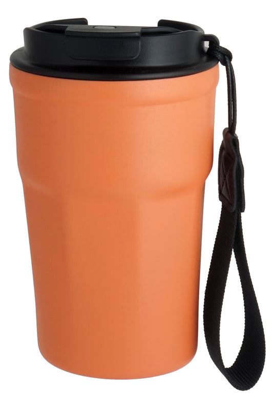 Living Be-Side Tumbler with Lid 380ml Orange